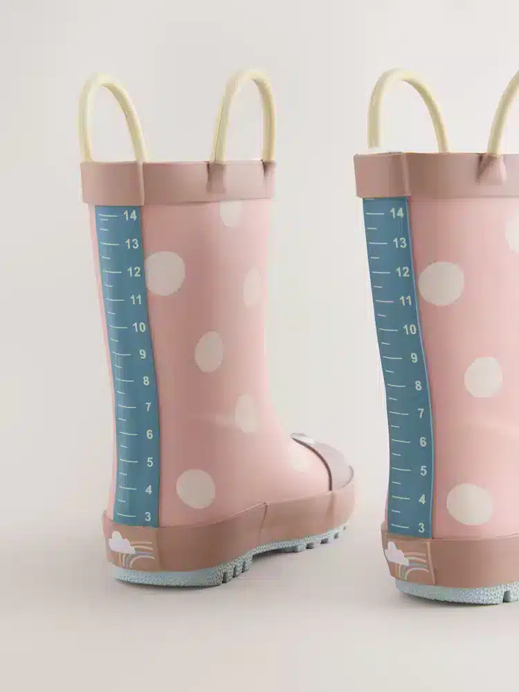 Mariquita Rosa – Botas de Agua con Asa para Niños | Edición Limitada en Importados Europa & UK - foto 2 | La Mirilla…