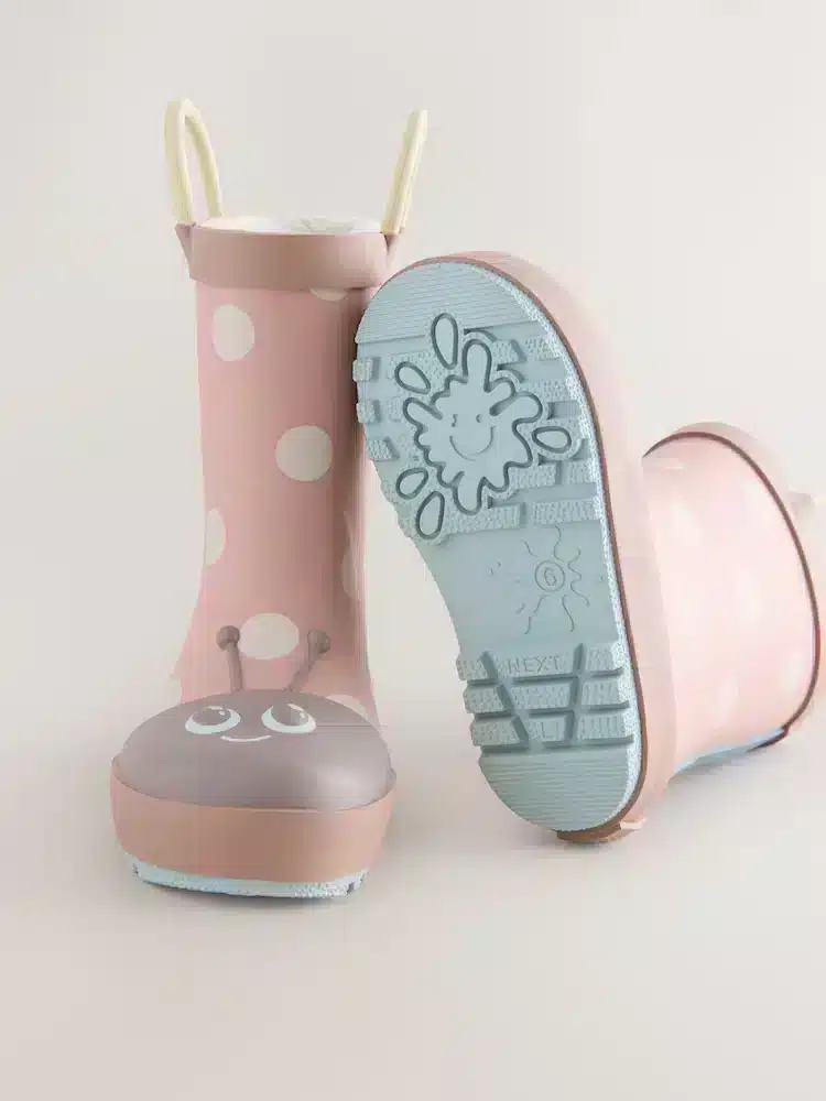 Mariquita Rosa – Botas de Agua con Asa para Niños | Edición Limitada en Importados Europa & UK - foto 4 | La Mirilla…