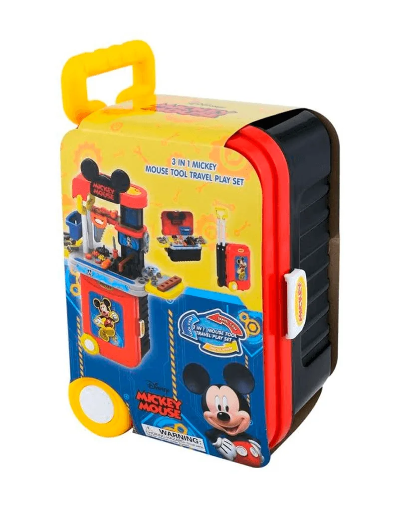 Mickey Mouse – Super Maleta de Herramientas – 3 en 1