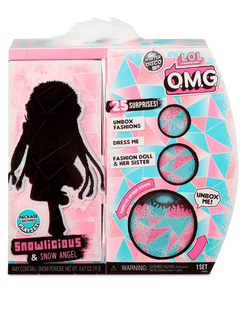 OMG-Muñeca de Moda Dollie de Discoteca de Invierno
