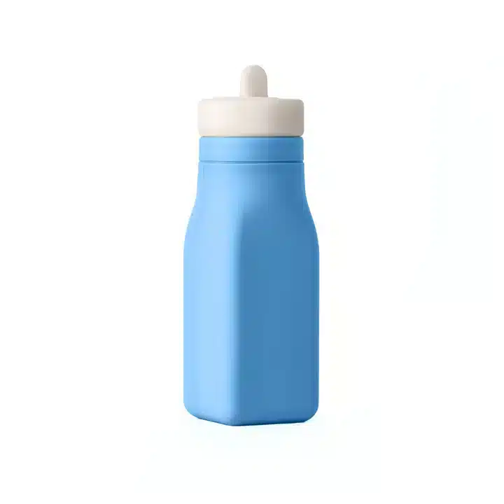 Omiebottle Botella de Agua para Lonchera – Celeste