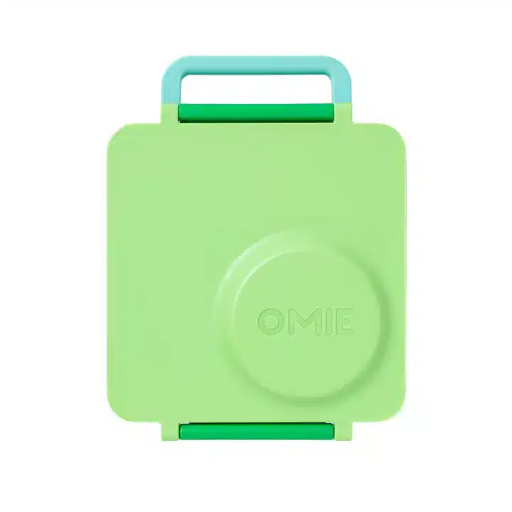 OmieBox Lonchera Térmica Bento para Niños – Limón / Verde en Loncheras | La Mirilla Kids