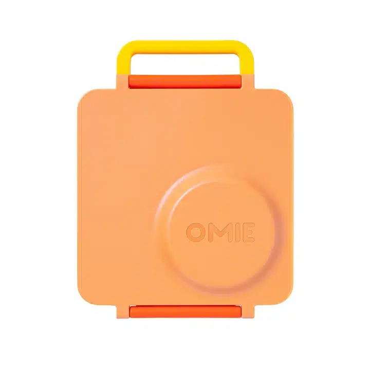 OmieBox Lonchera Térmica Bento para Niños – Melón / Anaranjado en Loncheras | La Mirilla Kids