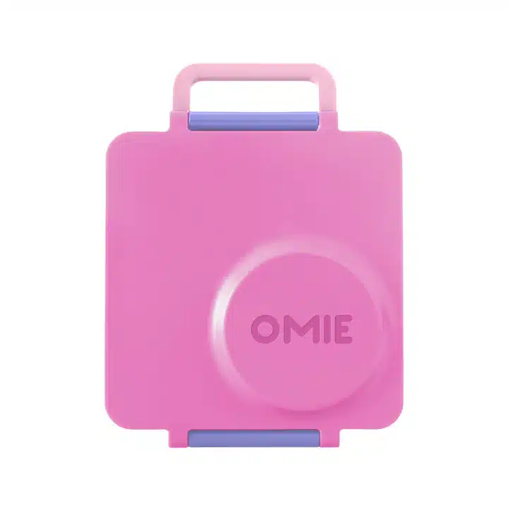 OmieBox Lonchera Térmica Bento para Niños – Rosado / Morado en Loncheras | La Mirilla Kids