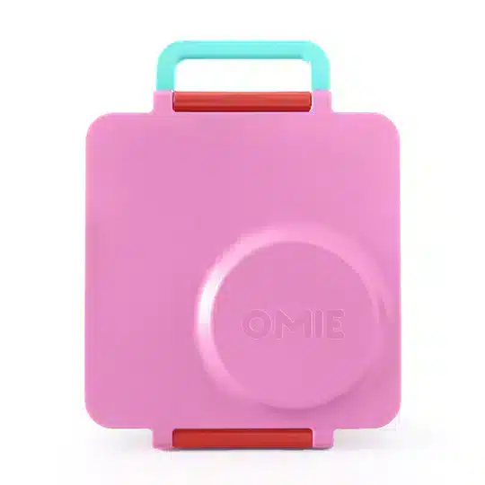 OmieBox Rosada – Lonchera térmica y compartimentos bento en Loncheras - foto 2 | La Mirilla Kids