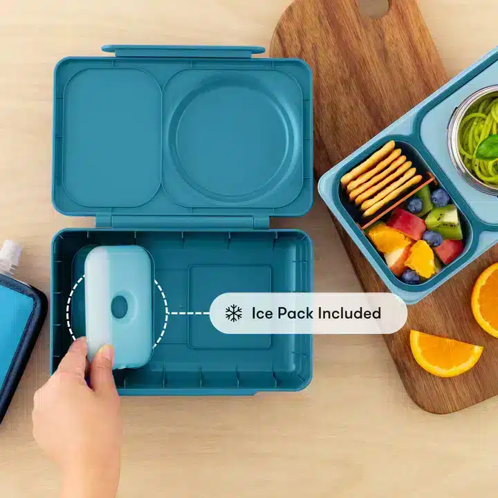 OmieBox UP Lonchera Térmica Bento para Niños – Verde Jade en Loncheras - foto 4 | La Mirilla Kids