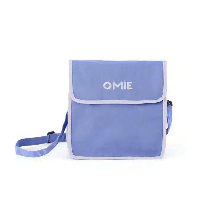 Omietote Lonchera de Tela Plegable y Lavable – Morado