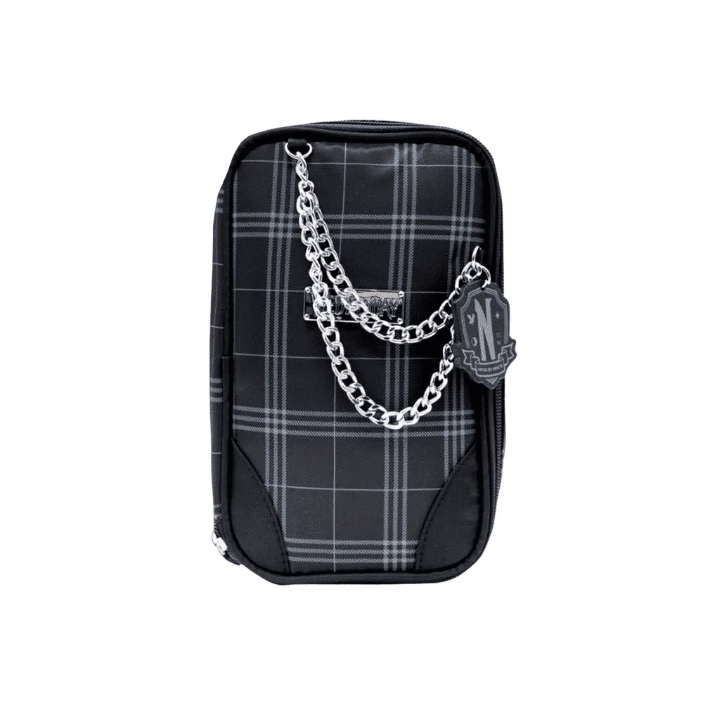 Pack Escolar Deluxe Merlina Addams: Maleta con Ruedas, Lonchera y Cartuchera en Mochilas escolares - foto 5 | La…
