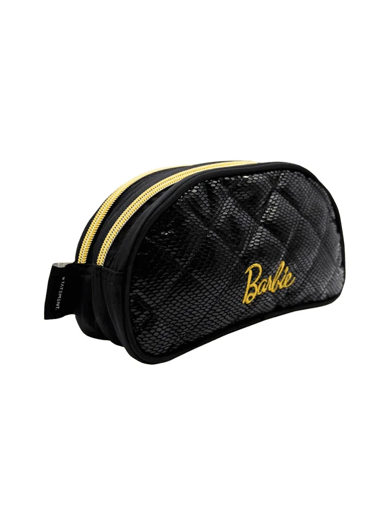 Pack Escolar Maleta Lonchera y Cartuchera Barbie Black Premium – 3 Piezas en Loncheras - foto 3 | La Mirilla Kids