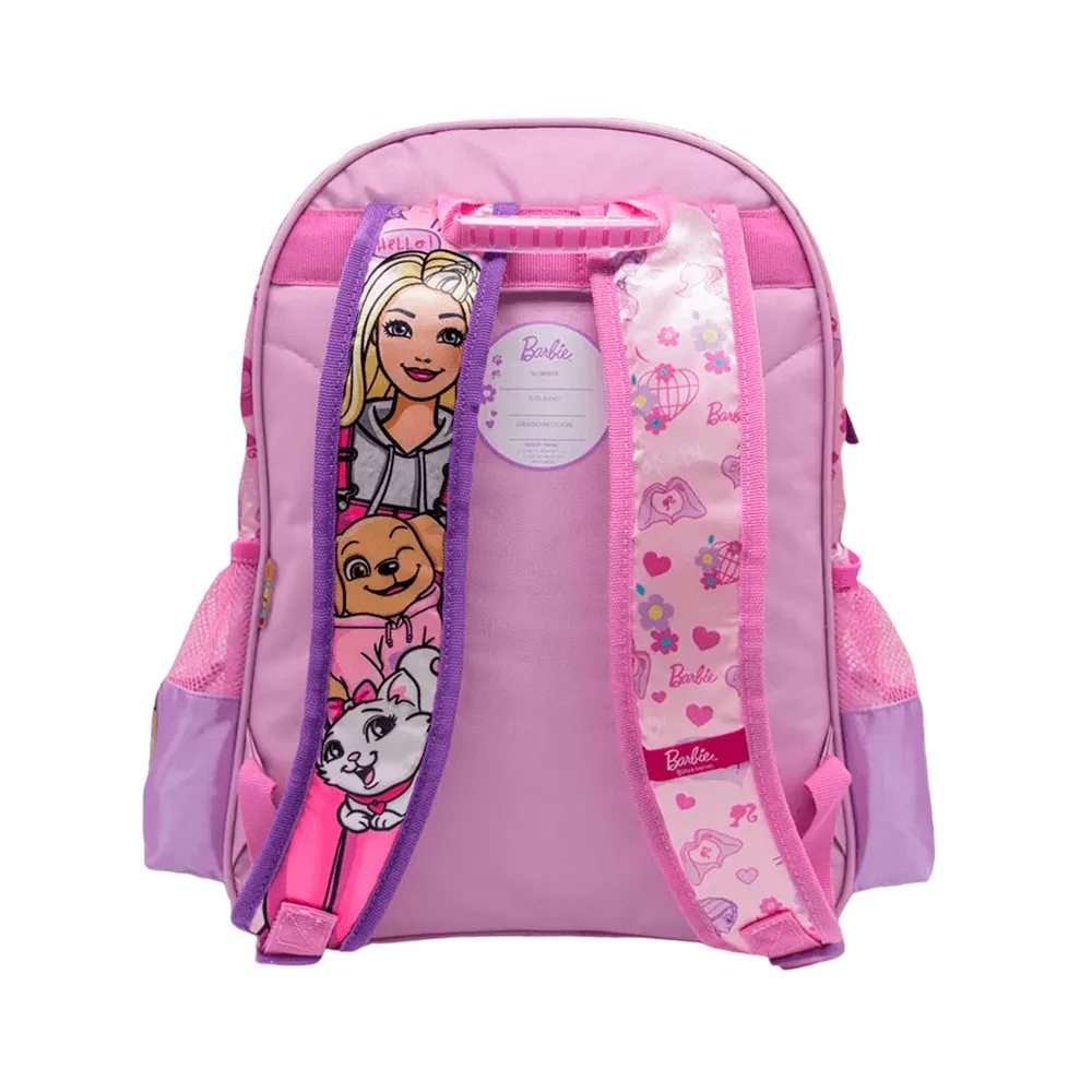 Pack Escolar Mochila Lonchera y Cartuchera Barbie Mascotas PREMIUM – 3 Piezas en Mochilas escolares - foto 4 | La…