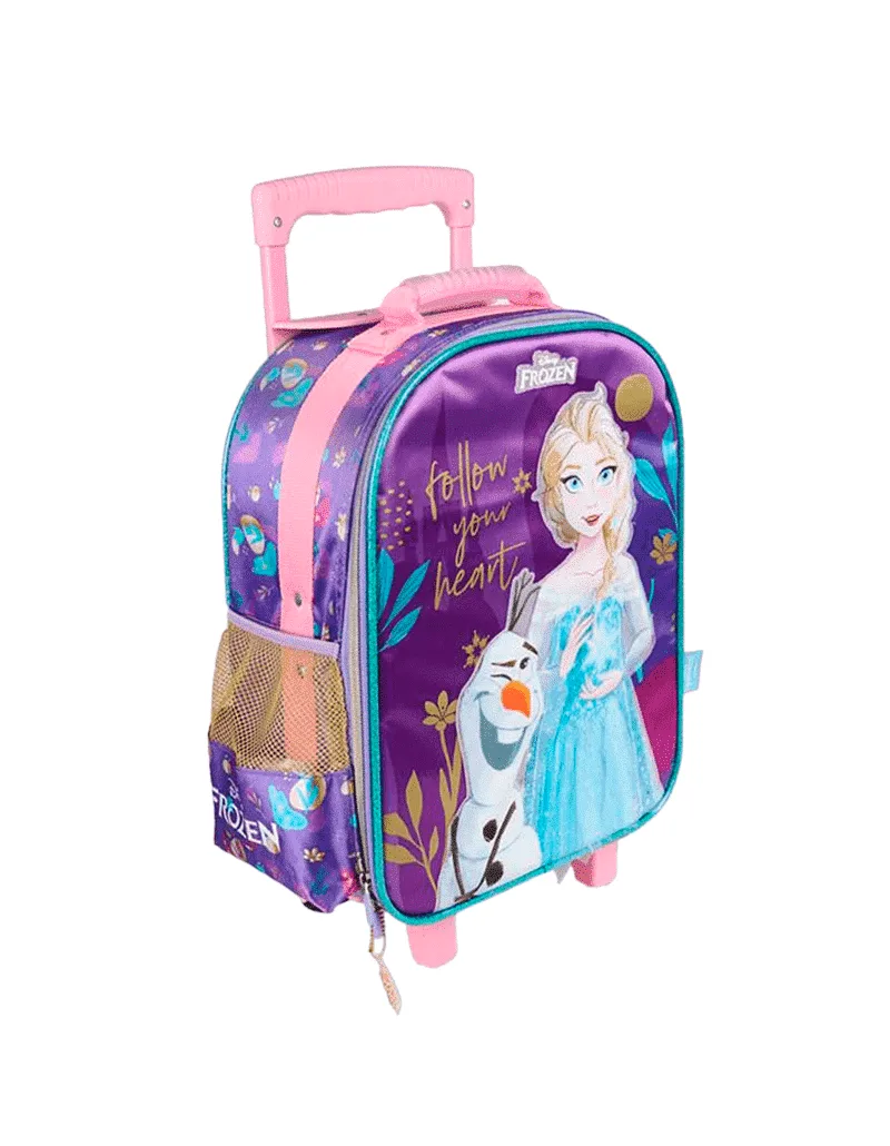 Pack Escolar Premium Frozen Elsa y Olaf: Mochila con Ruedas, Lonchera y Cartuchera en Mochilas escolares - foto 2 |…