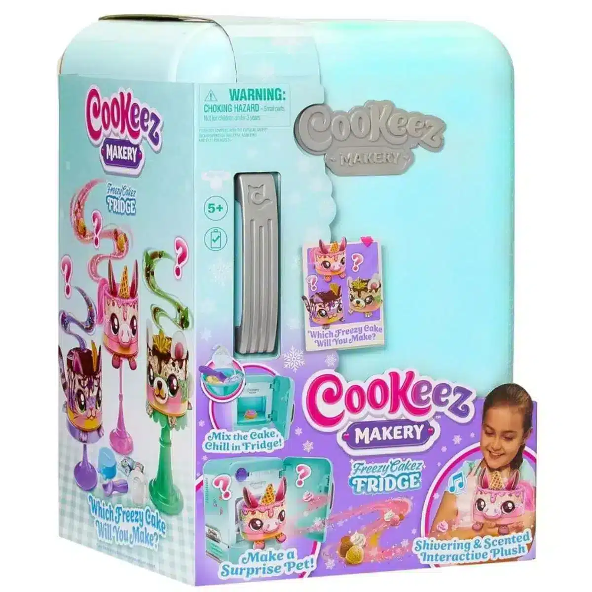 Peluche Cookeez Makery Set Refrigerador S2 | ¡Diversión Creativa y Educativa!