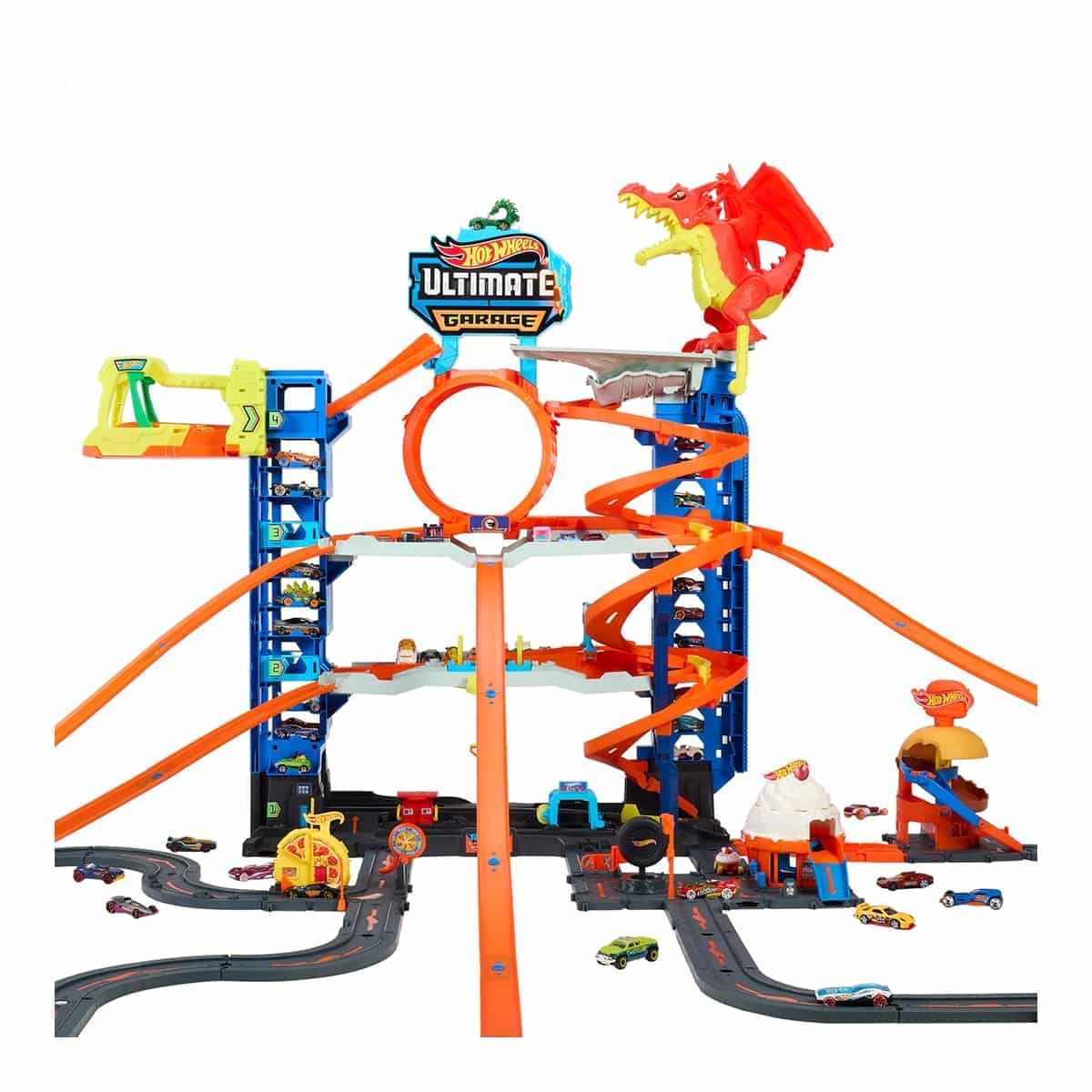 Pista Últimate Garaje Hot Wheels City Mattel