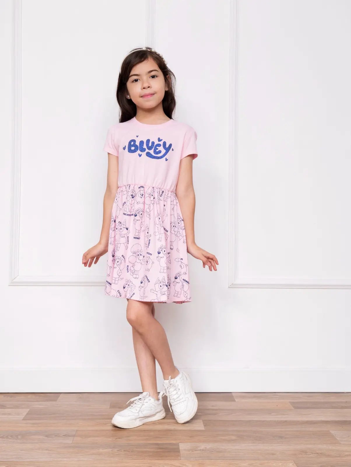 Polivestido Bluey para niña color rosado en Ropa Infantil | La Mirilla Kids · Vista 2