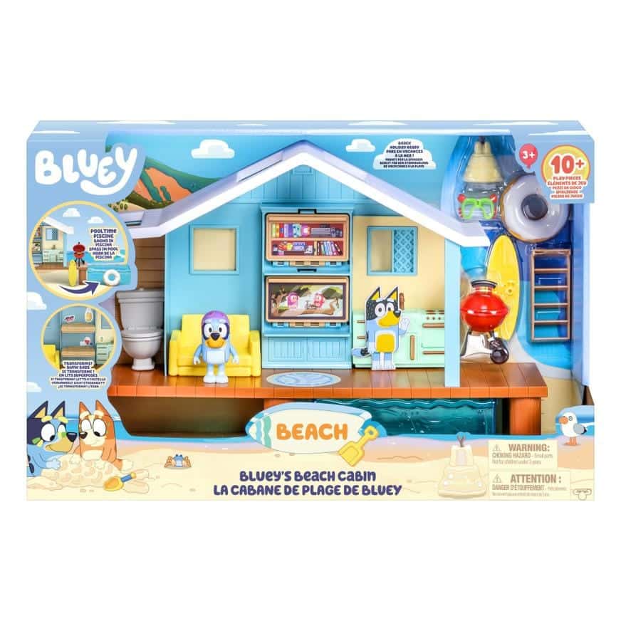 Set Bluey Cabaña de Playa | ¡Diversión Playera para Tus Hijos!