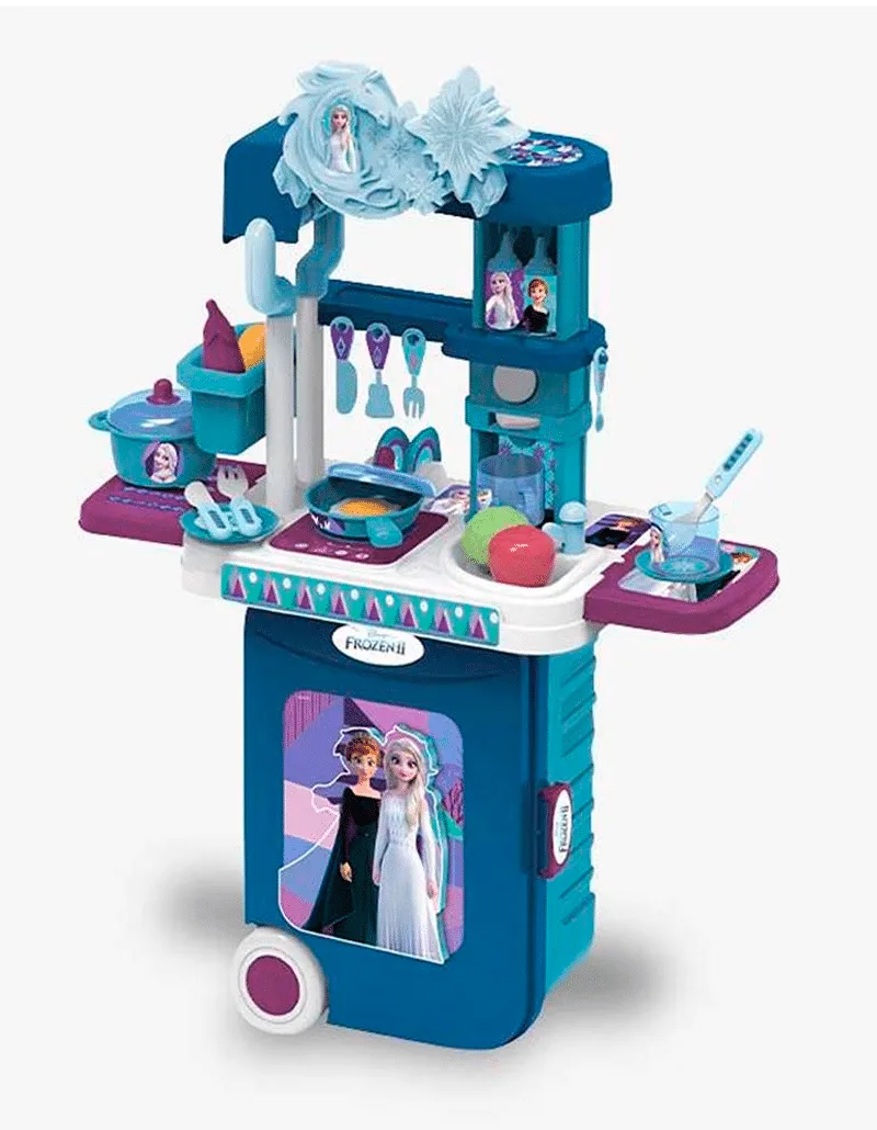 Set de Cocina y Maleta 3 en 1 Frozen II