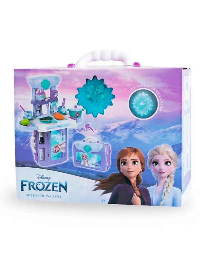 Set De Cocina Y Maletín 3 En 1 Frozen II en Juguetería | La Mirilla Kids · Vista 2