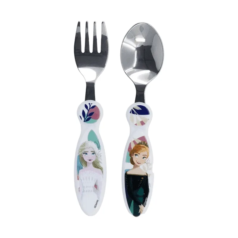 Set de Cubiertos Metálicos Frozen en Accesorios de lonchera | La Mirilla Kids