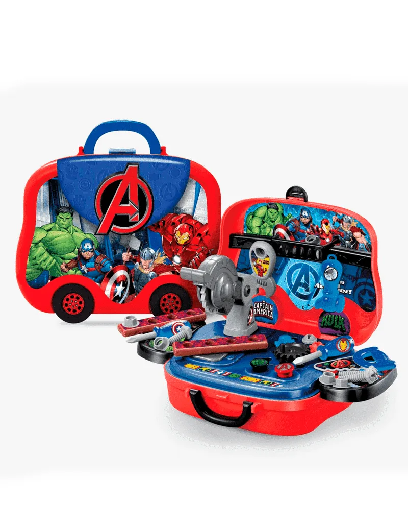 Set de Herramientas y Lonchera 2 en 1 Avengers