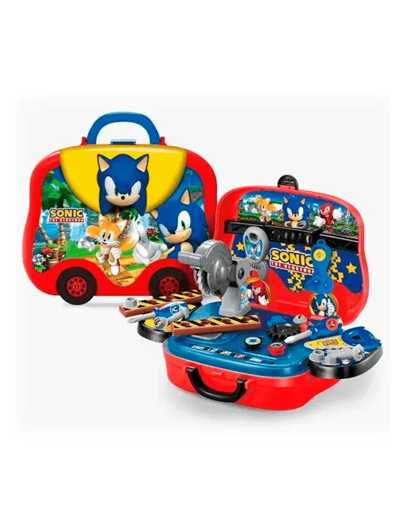Set de Herramientas y Lonchera 2 en 1 Sonic en Juguetería | La Mirilla Kids