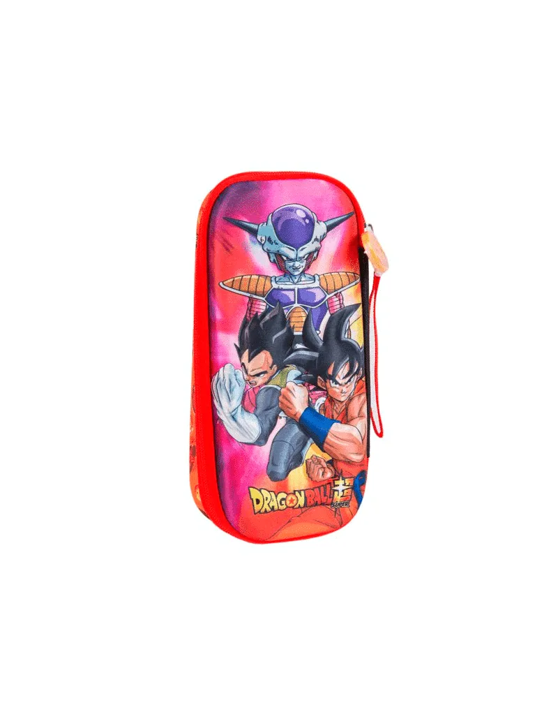 Set Maleta Full 3D EVA Triple Rueda Scool: Dragon Ball Super Goku y Vegeta en Mochilas escolares | La Mirilla Kids