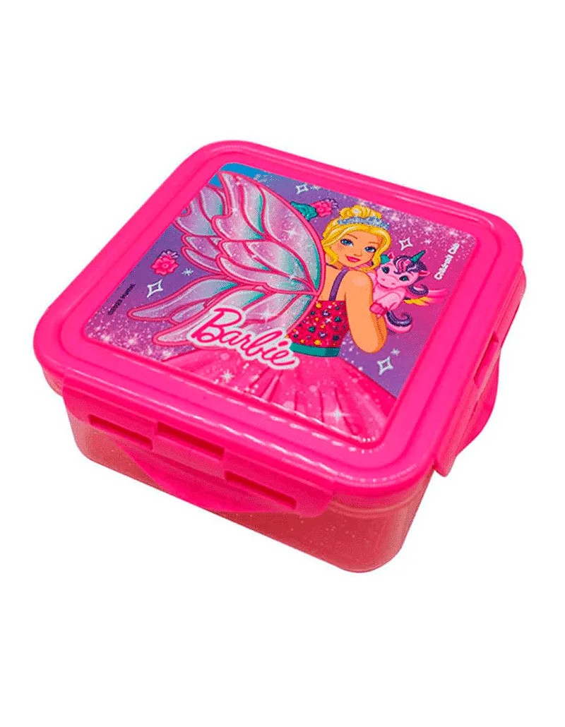 TAPER FUCSIA BARBIE HADA en Loncheras | La Mirilla Kids