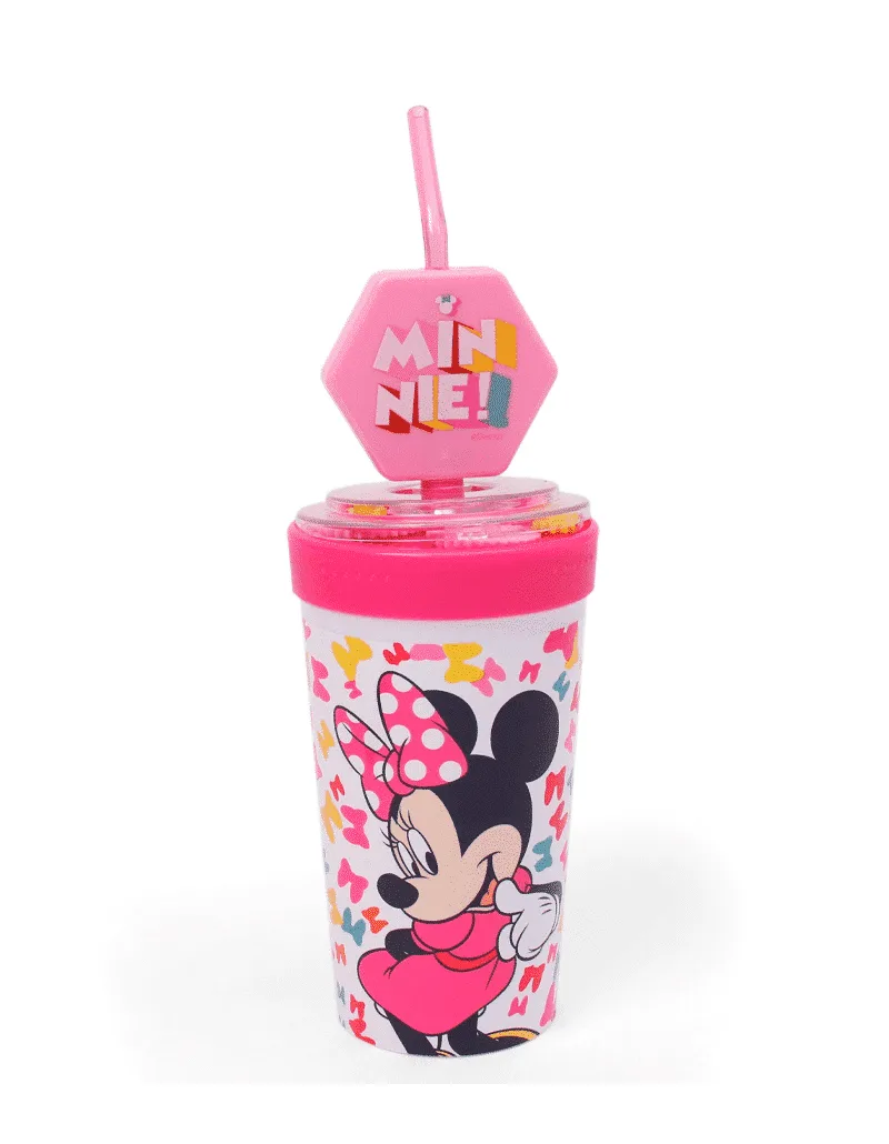 Vaso Disney Minnie Stor Gear Rosa – 390 ml
