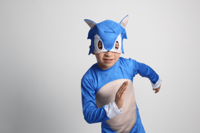 Disfraz Sonic para niños