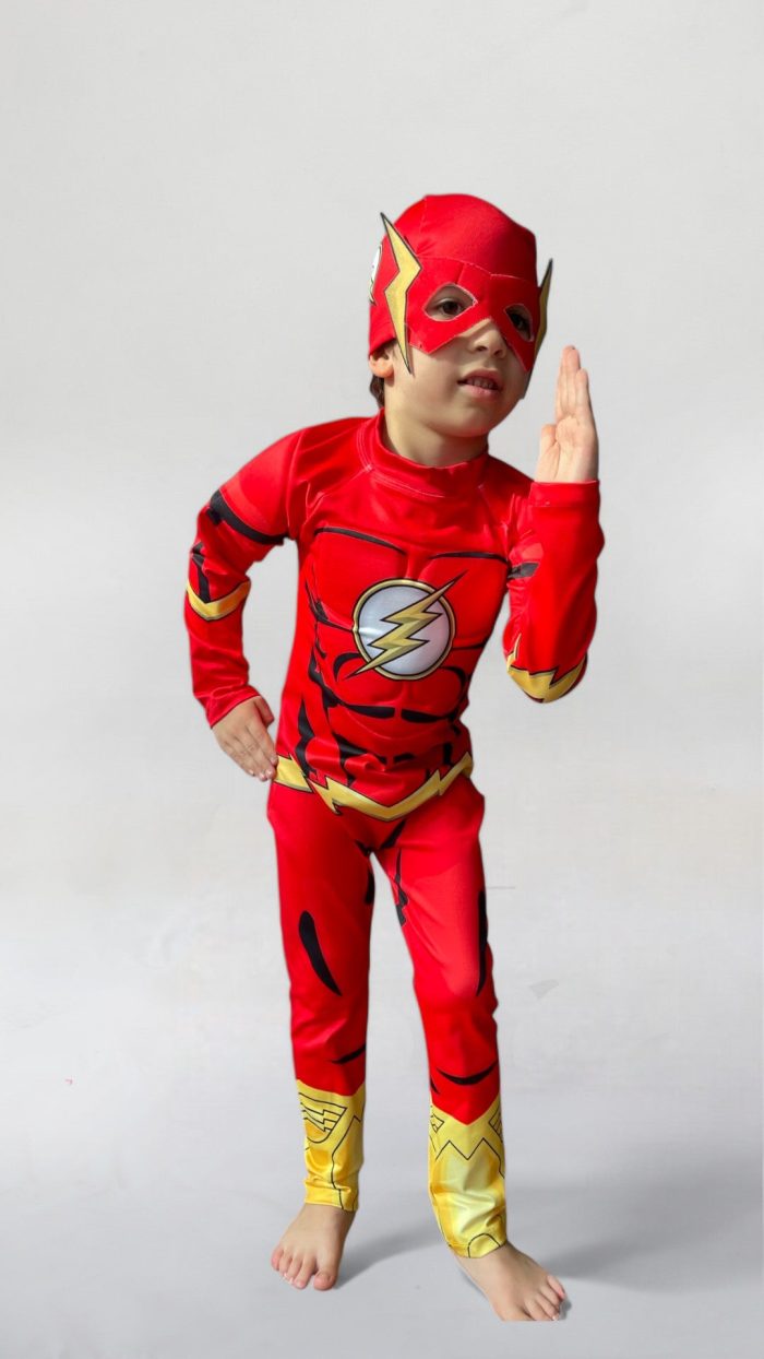 Disfraz Flash para niños Disfraz Flash para niños