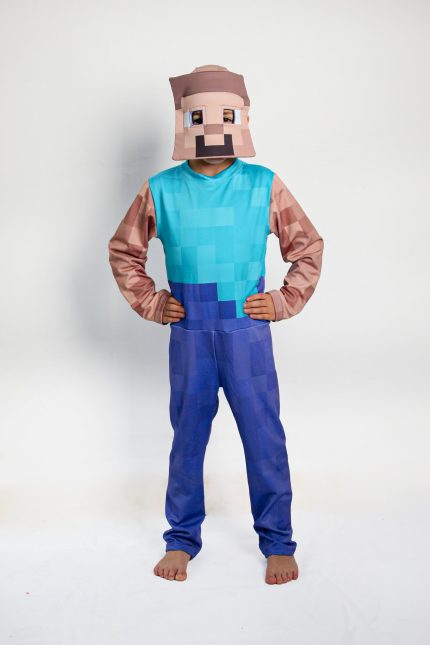 Disfraz Minecraft Steve para niños