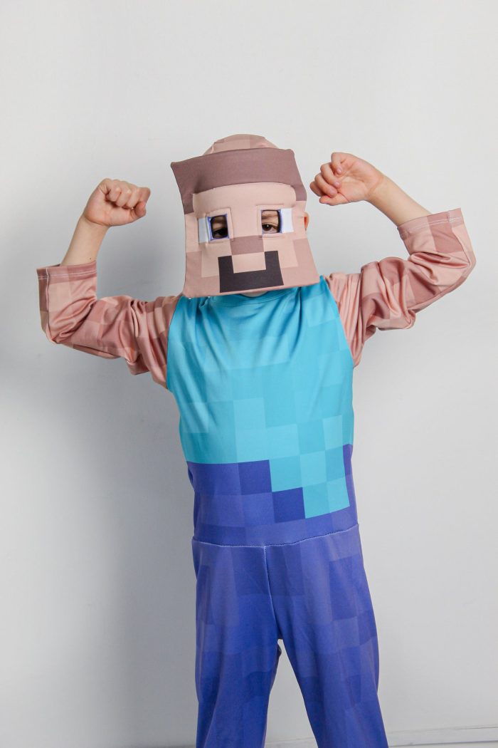 Disfraz Minecraft Steve para niños