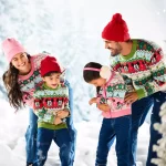 chompa navideña Mickey Mouse