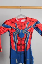 Disfraz Iron Spider para niños rojo con detalles dorados