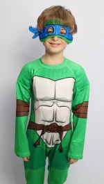 Disfraz Tortuga Ninja Leonardo para niños color azul