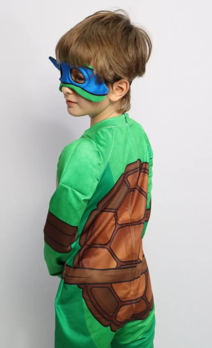 Disfraz Tortuga Ninja Leonardo para niños color azul