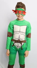 Disfraz Tortuga Ninja Rafael para niños color rojo