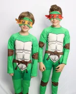 Disfraz Tortuga Ninja Rafael para niños color rojo