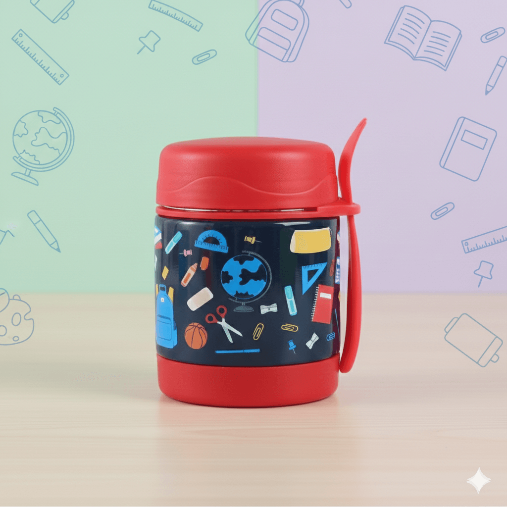 Termo de comida school 325 ml para niños La Mirilla Kids