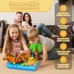 Bloque Magnético Mundo Pirata Estilo Minecraft 100 Piezas - Imagen 3