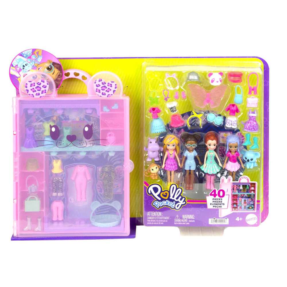 2032308392745-5.jpg Accesorio Muñeca Polly Pocket™ | Súper Closet Animalitos - Imagen 1