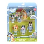 Pack 8 Figuras Bluey Preescolar Serie 7 para Niños