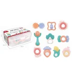 Set Sonajeros Mordedores Bebé x10 en Taper - Desarrollo Motor y Estimulación Auditiva - Imagen 2