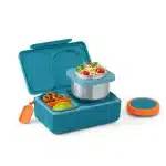 OmieBox UP Lonchera Térmica Bento para Niños - Verde Jade