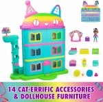 Casa de muñecas Gabby's Dollhouse – 15 piezas interactivas, sonidos y diversión para niños - Imagen 2