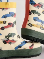 Botas de Agua con Asa de Carritos para Niños – Diseño Exclusivo y Calidad Premium - Imagen 5