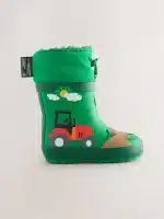 Botas de Agua Verde Animales de Granja con Thinsulate Térmico™ para Niños - Imagen 2