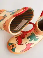 Botas de Agua con Asa Color Naranja con Perritos – Edición Limitada para Niños - Imagen 3