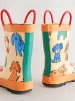 Botas de Agua con Asa Color Naranja con Perritos – Edición Limitada para Niños - Imagen 4