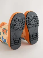 Botas de Agua con Asa Color Naranja con Perritos – Edición Limitada para Niños - Imagen 5