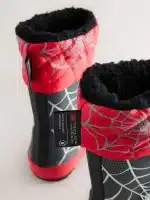 Botas de Agua Spiderman Black/Red con Thinsulate Térmico™ - Imagen 4